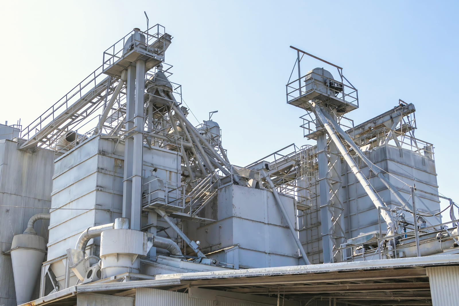 Silica processing plant, ADInvestment industrial operations