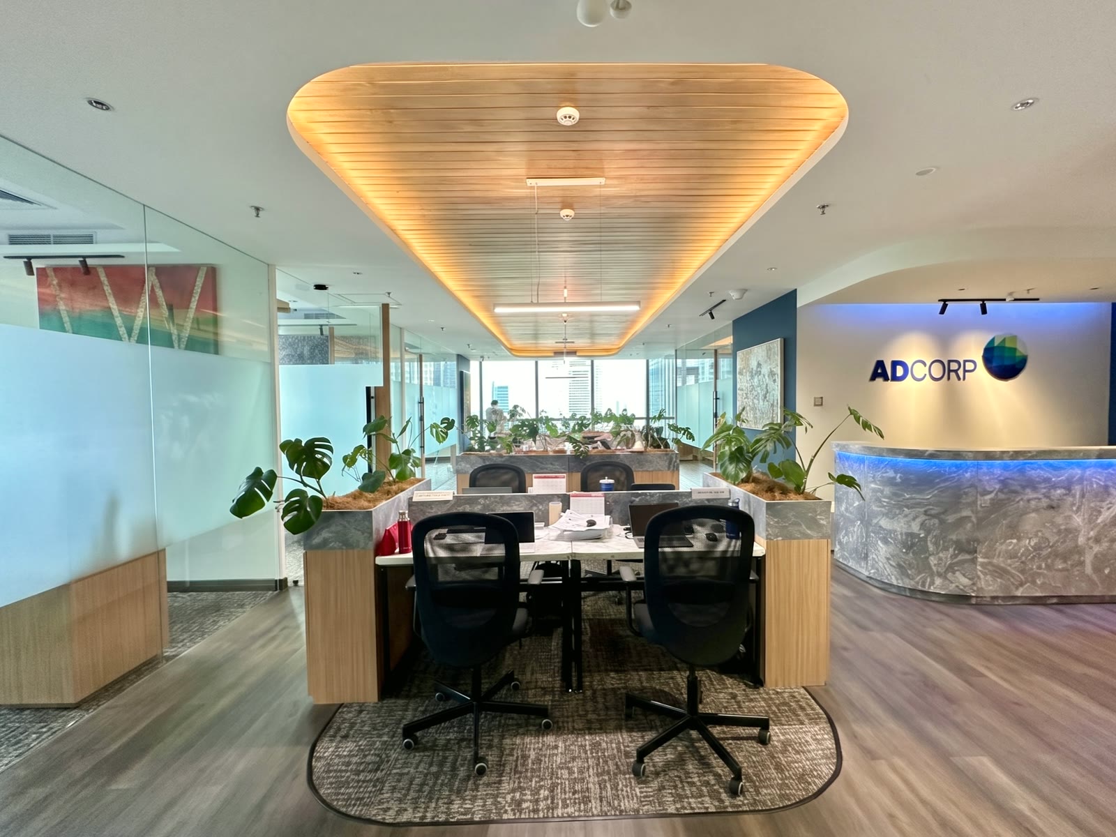 ADCORP head office at District 8, SCBD